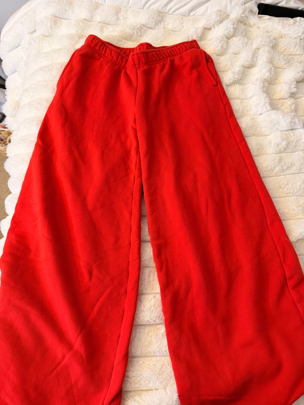 Universal Thread Red Fleece Jogger Pants
